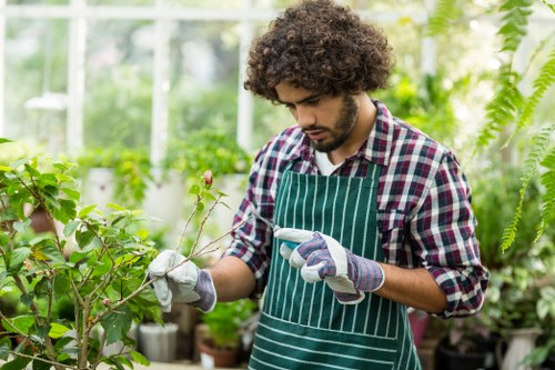 Secure checkout interface for gardening service payments